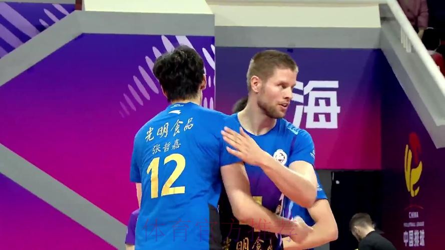 中国男排超级联赛:上海光明VS天津食品集团 中国男排超级联赛:上海光明VS天津食品集团